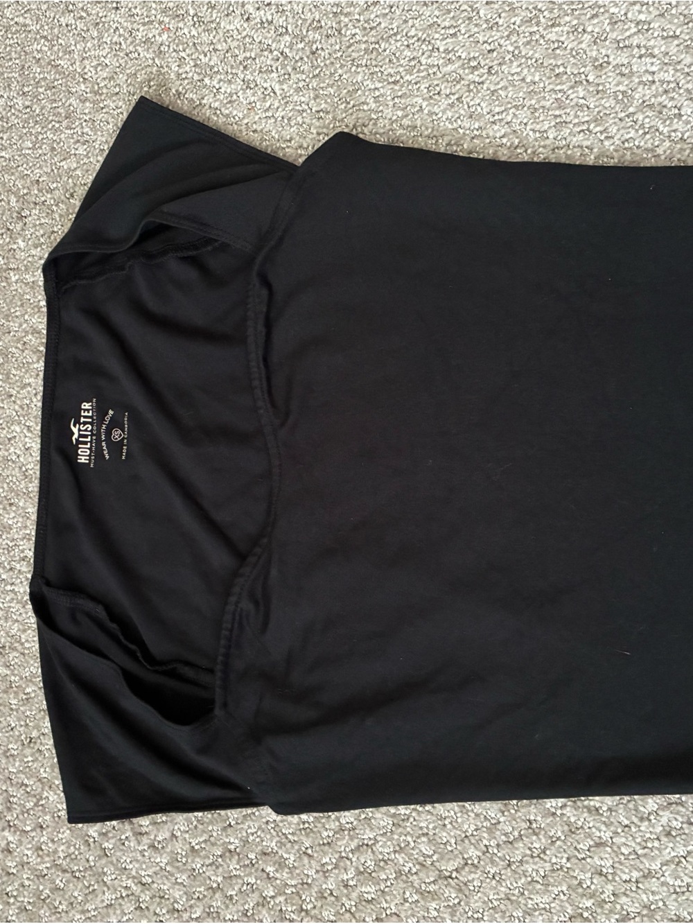 Hollister Men’s Black Tank Top